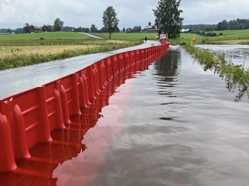Modułowa bariera przeciwpowodziowa firmy Jianghe Flood Prevention Products zyskuje światową popularność dzięki szybkiemu wdrażaniu kontroli przeciwpowodziowej