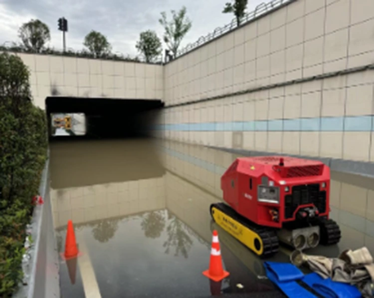 Tracked Drainage Robot